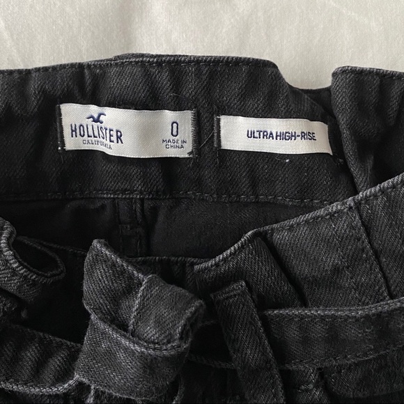 Black Denim Skirt - Picture 4 of 4